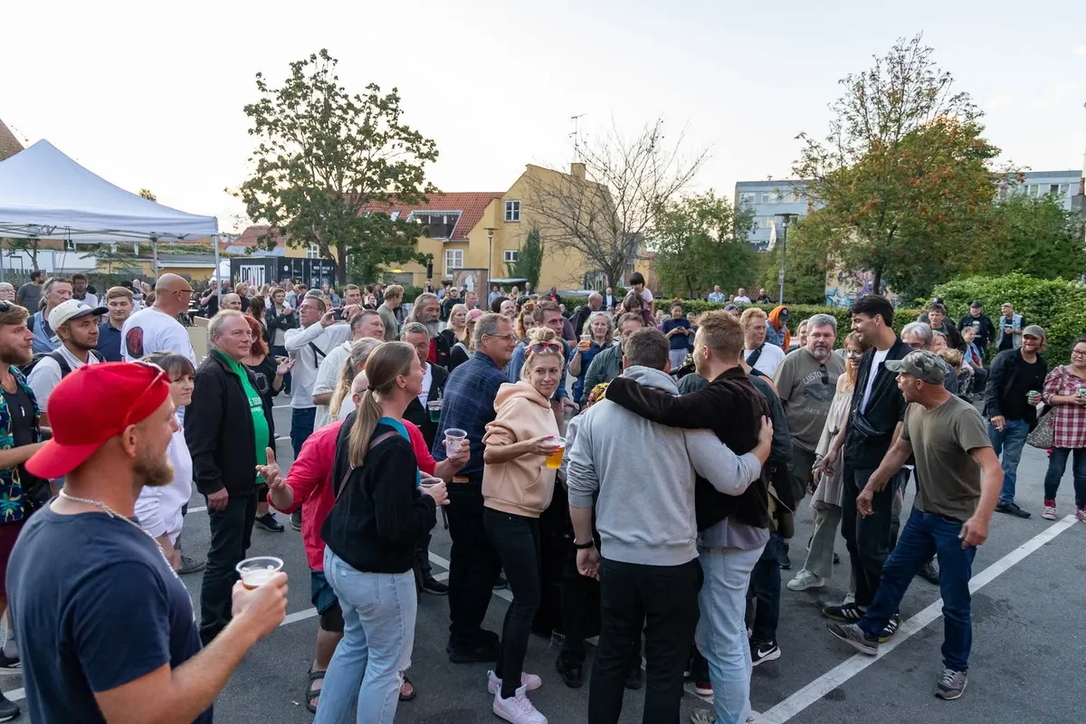 Publikum til Rød Koncert 2025