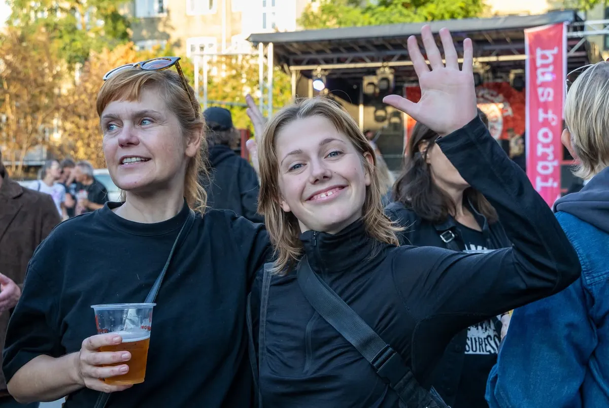 Publikum til Rød Koncert 2025